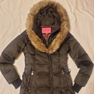 Betsey Johnson Corsett Trench XS